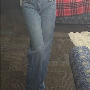 Classic Blue Women's Jeans Zara